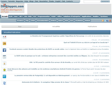 Tablet Screenshot of developpez.com