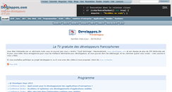 Desktop Screenshot of developpez.tv